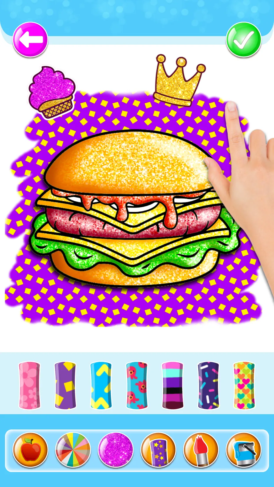 Food Coloring Game - Learn Col | Indus Appstore | Screenshot