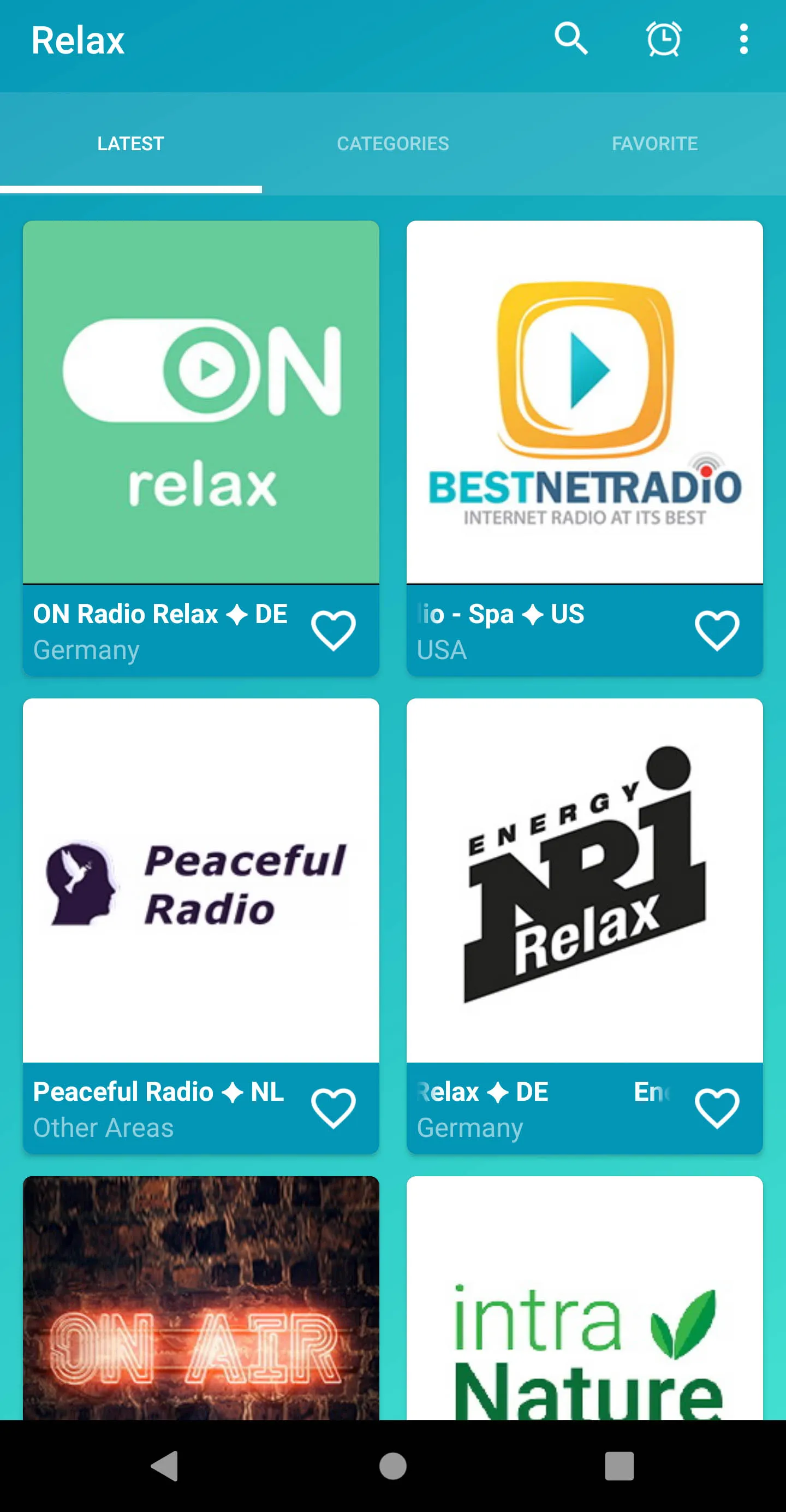 Relax music radios online | Indus Appstore | Screenshot