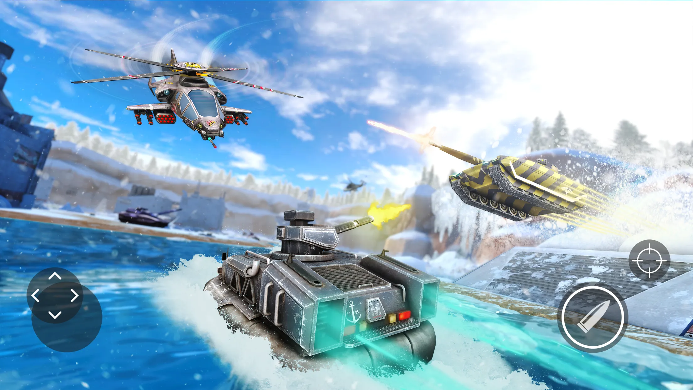 Massive Warfare: Tanks PvP War | Indus Appstore | Screenshot