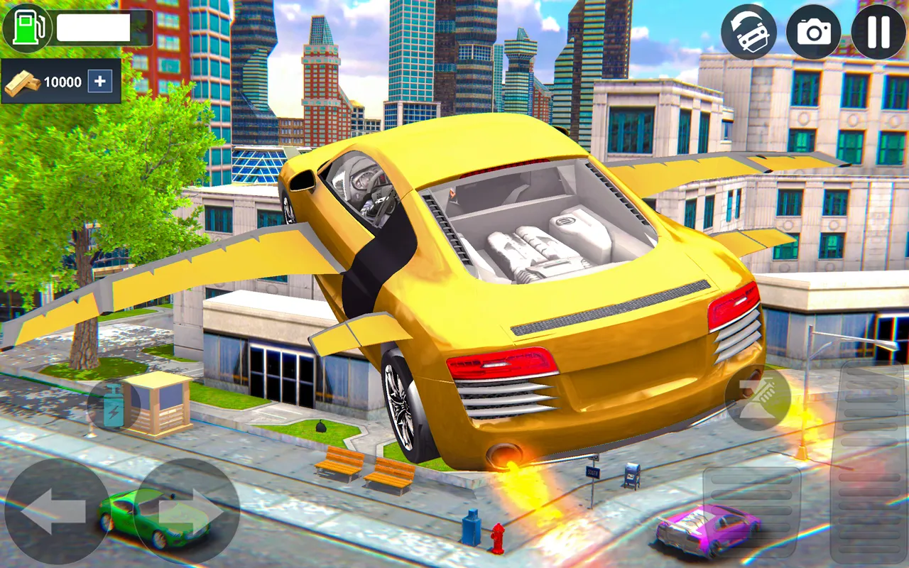 Flying Taxi Simulator Car Game | Indus Appstore | Screenshot