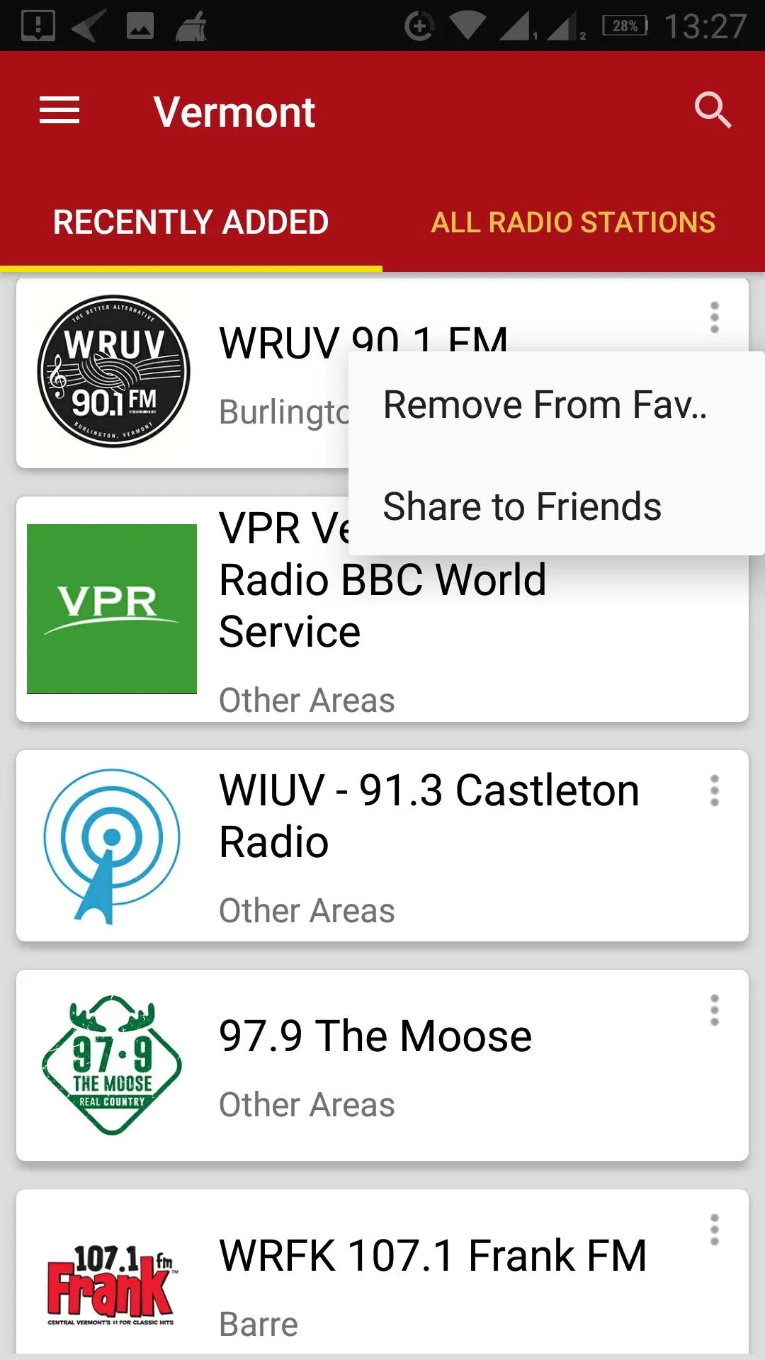 Vermont Radio Stations - USA | Indus Appstore | Screenshot