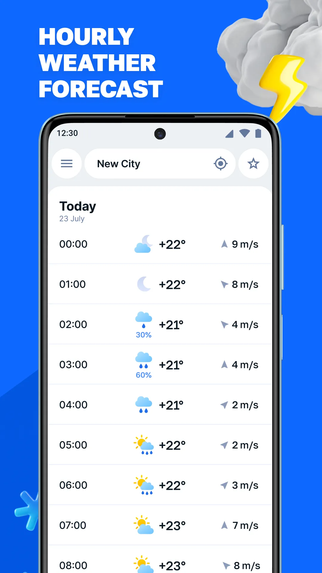 Meteoprog - Weather forecast | Indus Appstore | Screenshot