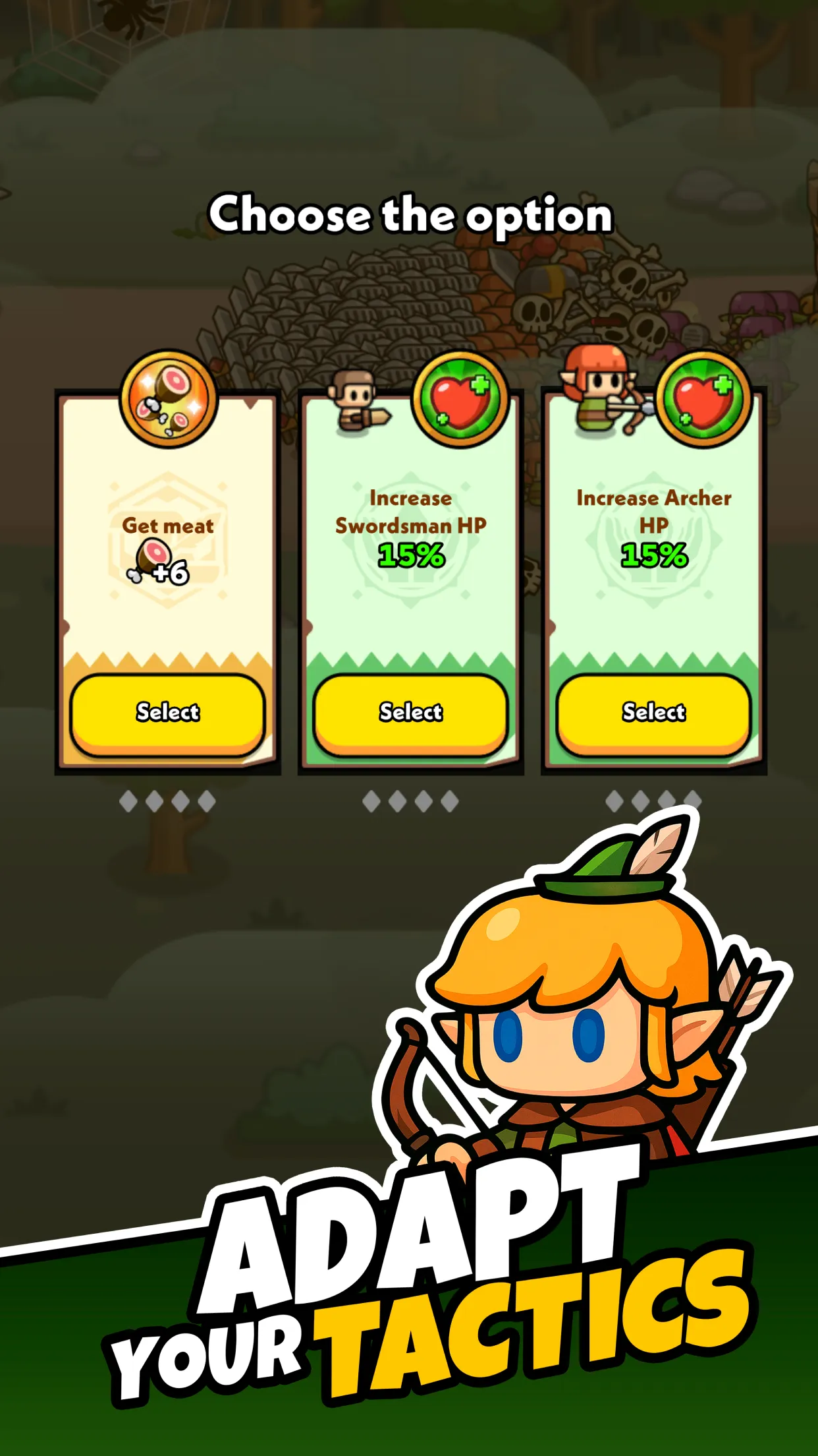 Tiny Warriors Rush - Idle TD | Indus Appstore | Screenshot