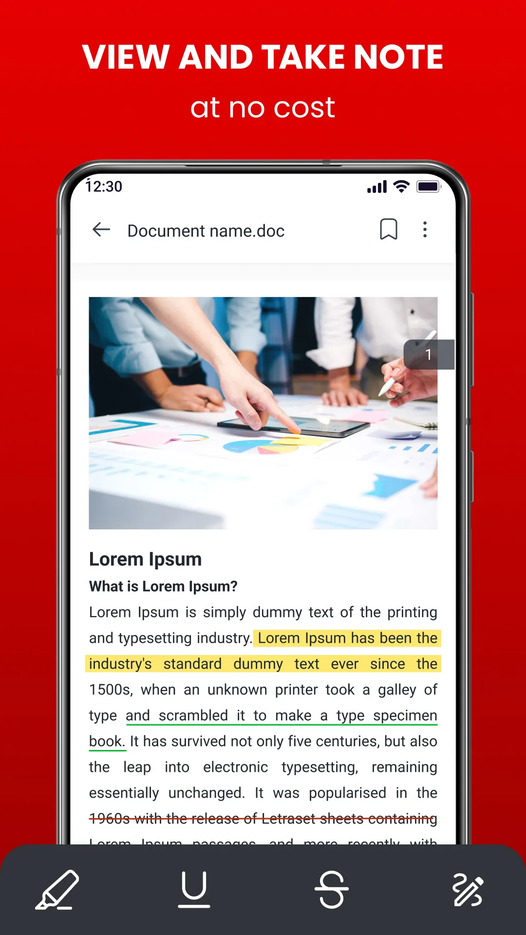 PDF Reader - PDF Scanner | Indus Appstore | Screenshot