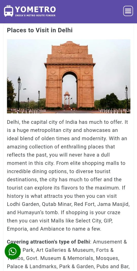 YoMetro Route Finder | Indus Appstore | Screenshot