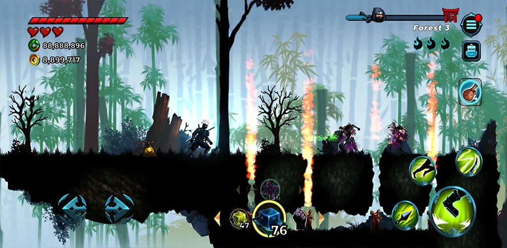 Ninja War: Shadow Adventures | Indus Appstore | Screenshot