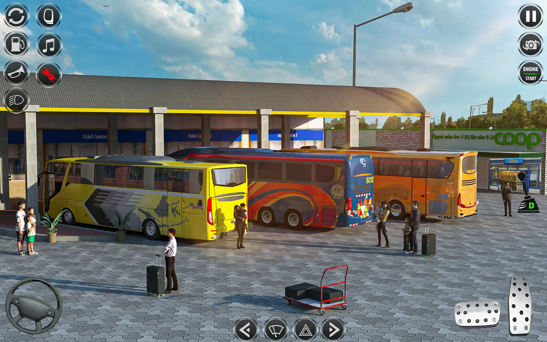 City Bus Games Simulator 3D | Indus Appstore | Screenshot