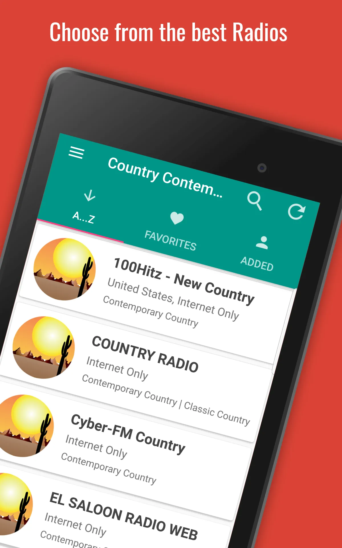 Contemporary Country Radio | Indus Appstore | Screenshot