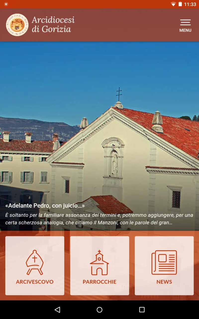 Arcidiocesi di Gorizia | Indus Appstore | Screenshot