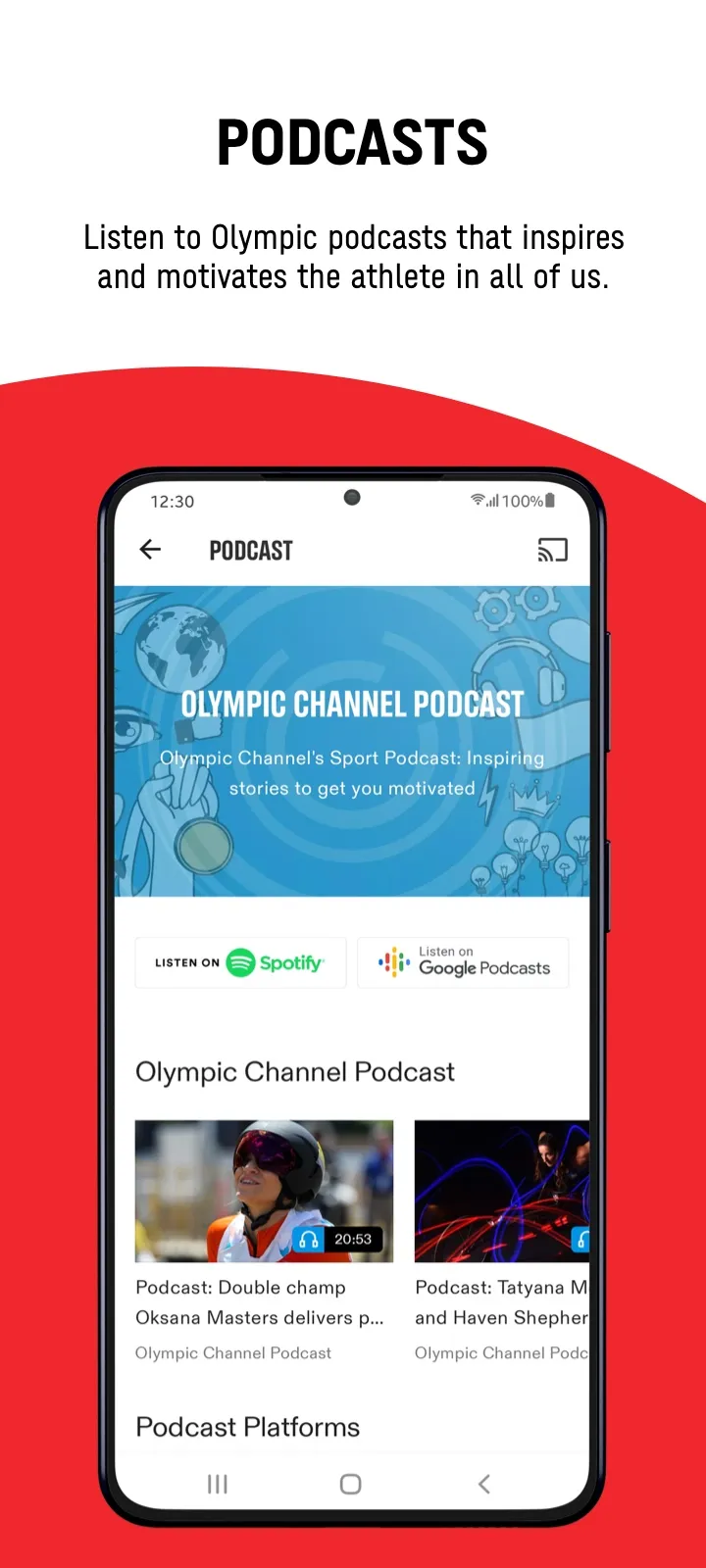 Olympics: Live Sports & News | Indus Appstore | Screenshot