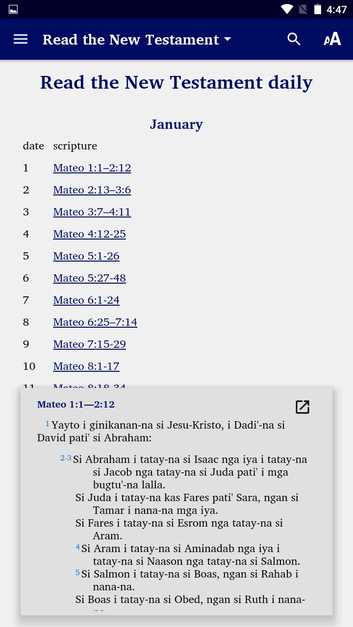 Inabaknon - Bible | Indus Appstore | Screenshot