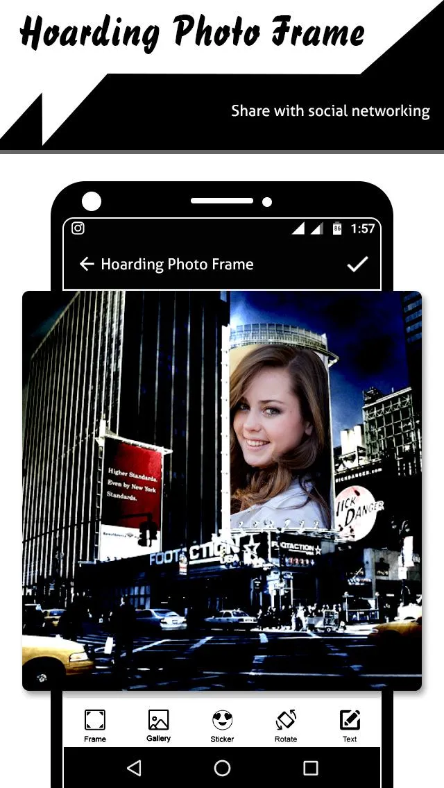 Hoarding Photo Frame | Indus Appstore | Screenshot