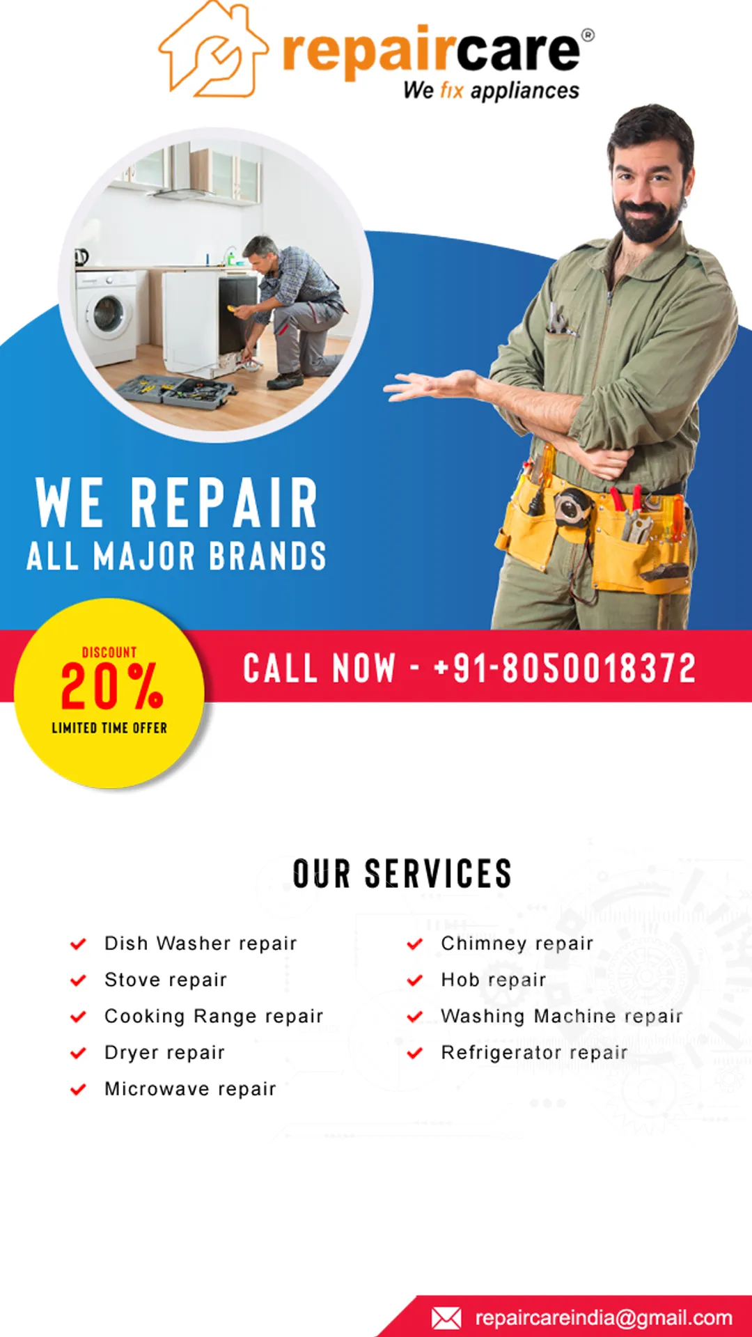 Repaircare india | Indus Appstore | Screenshot