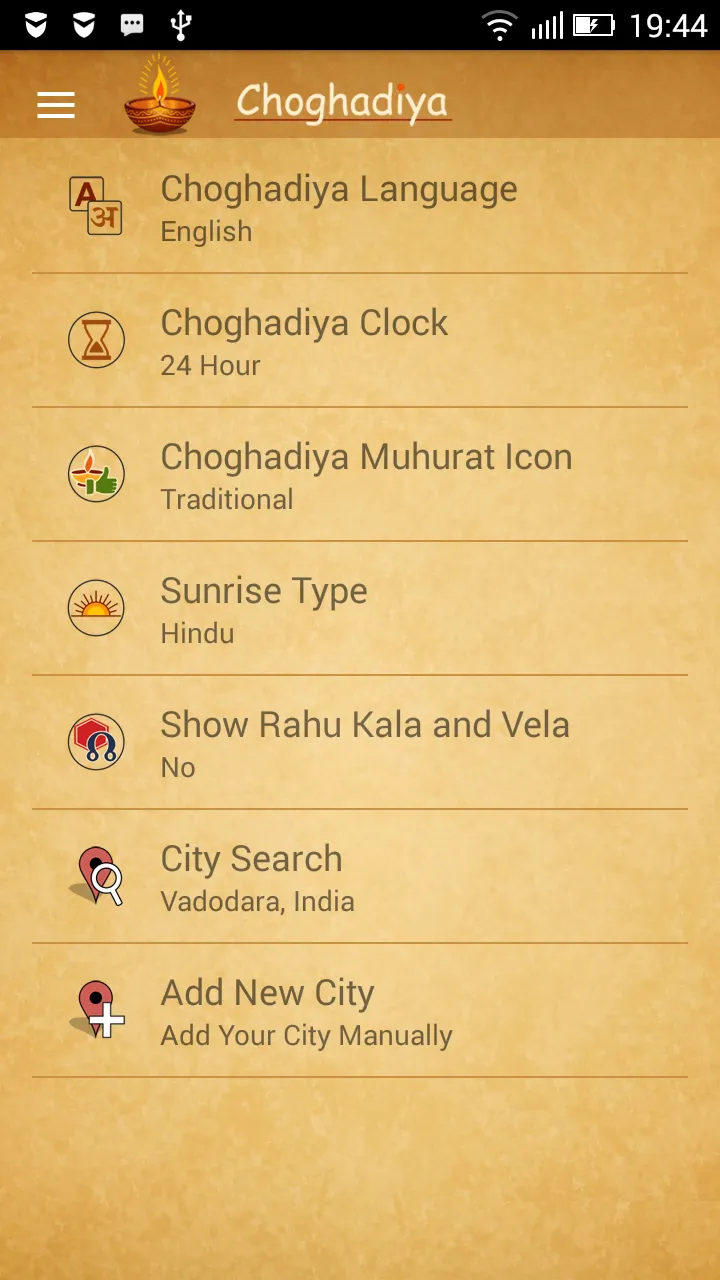 Choghadiya | Indus Appstore | Screenshot