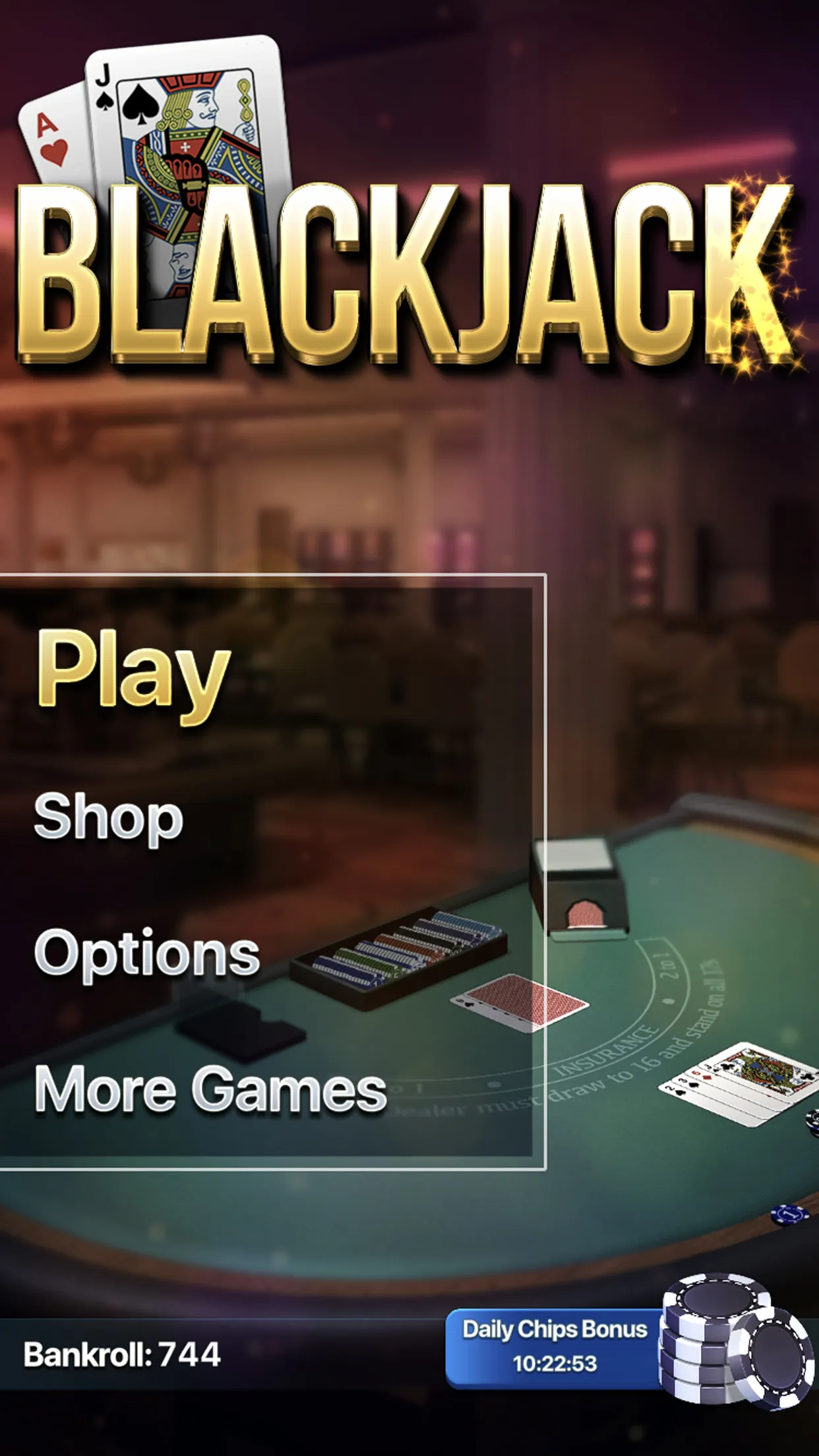 Blackjack 21 | Indus Appstore | Screenshot