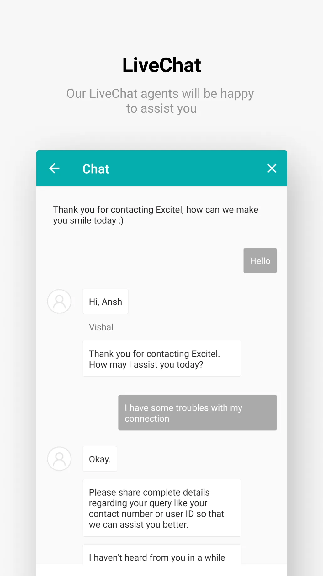 my Excitel | Indus Appstore | Screenshot