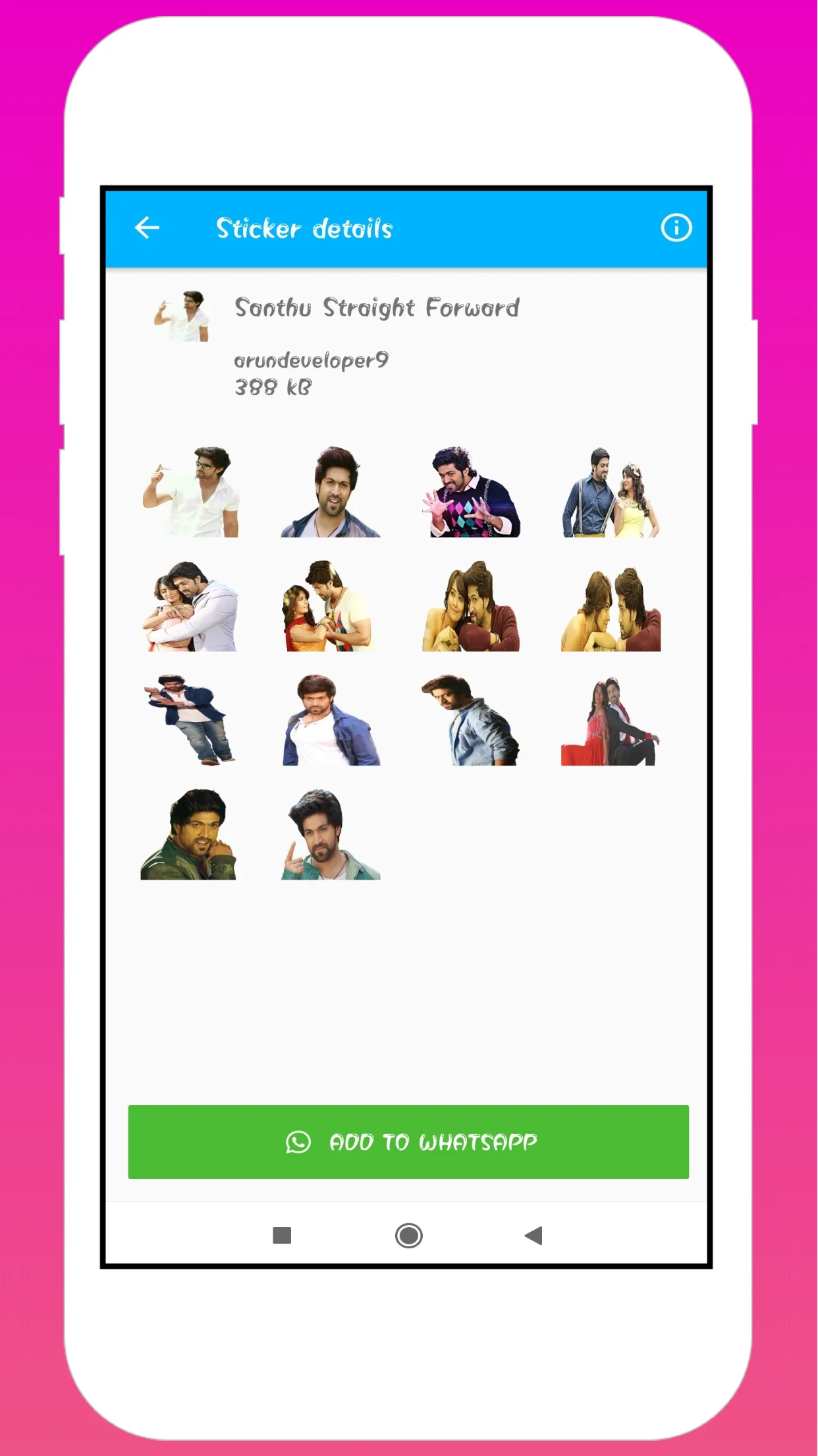 Kgf Yash Stickers | Indus Appstore | Screenshot