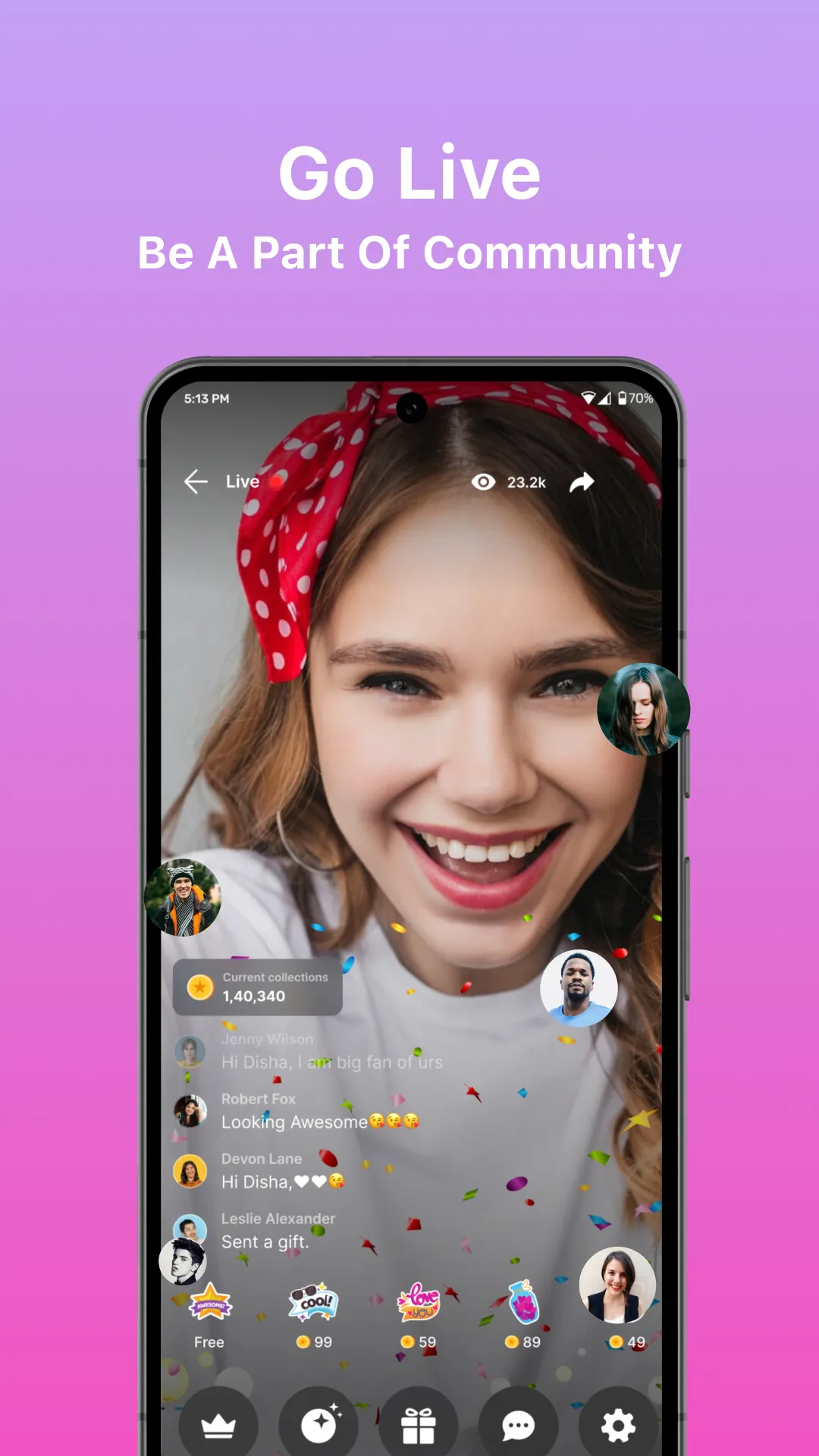 Blaze Live App | Indus Appstore | Screenshot