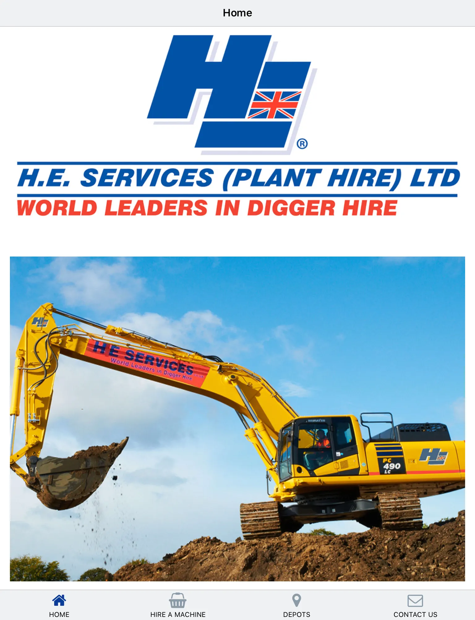 H. E. Services (Plant Hire) Lt | Indus Appstore | Screenshot