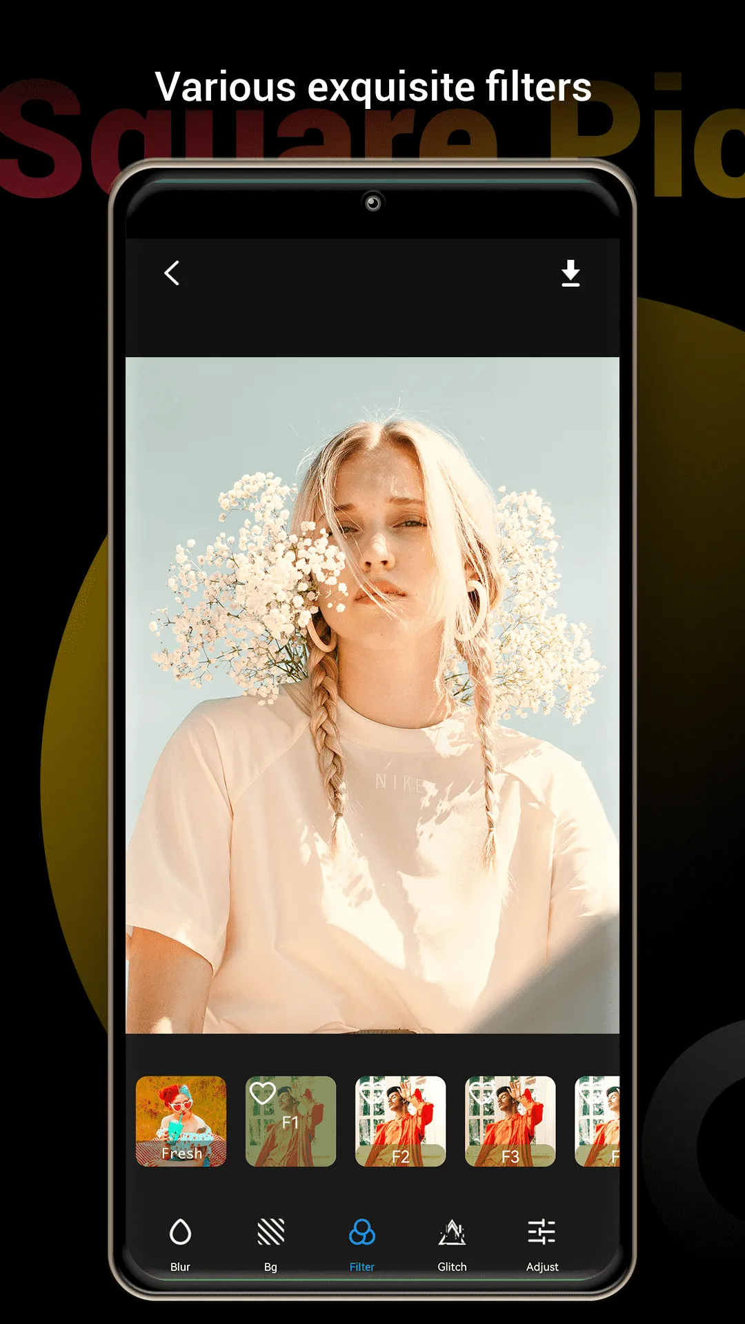 Photo Editor Pro - Square Pic | Indus Appstore | Screenshot