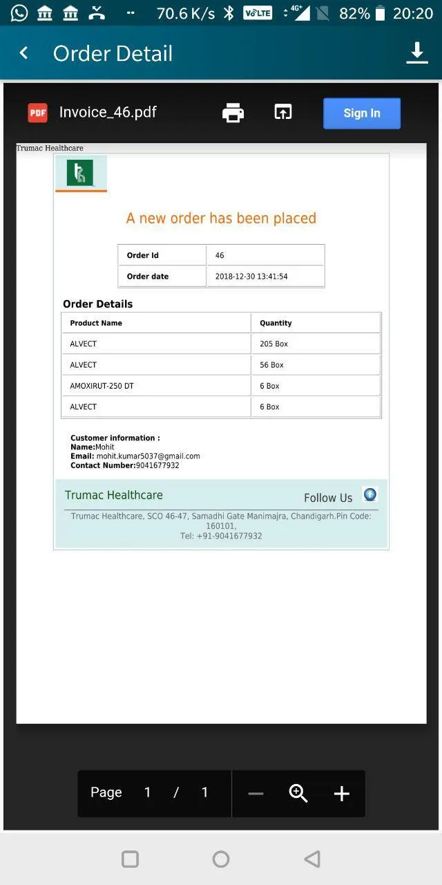 Trumac Healthcare | Indus Appstore | Screenshot