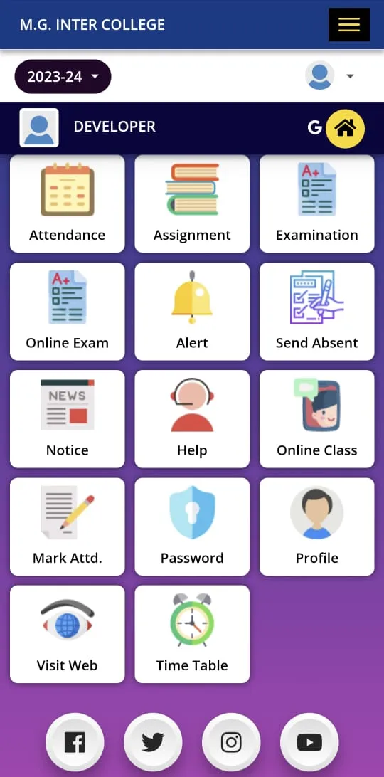 Mahatma Gandhi Inter College | Indus Appstore | Screenshot