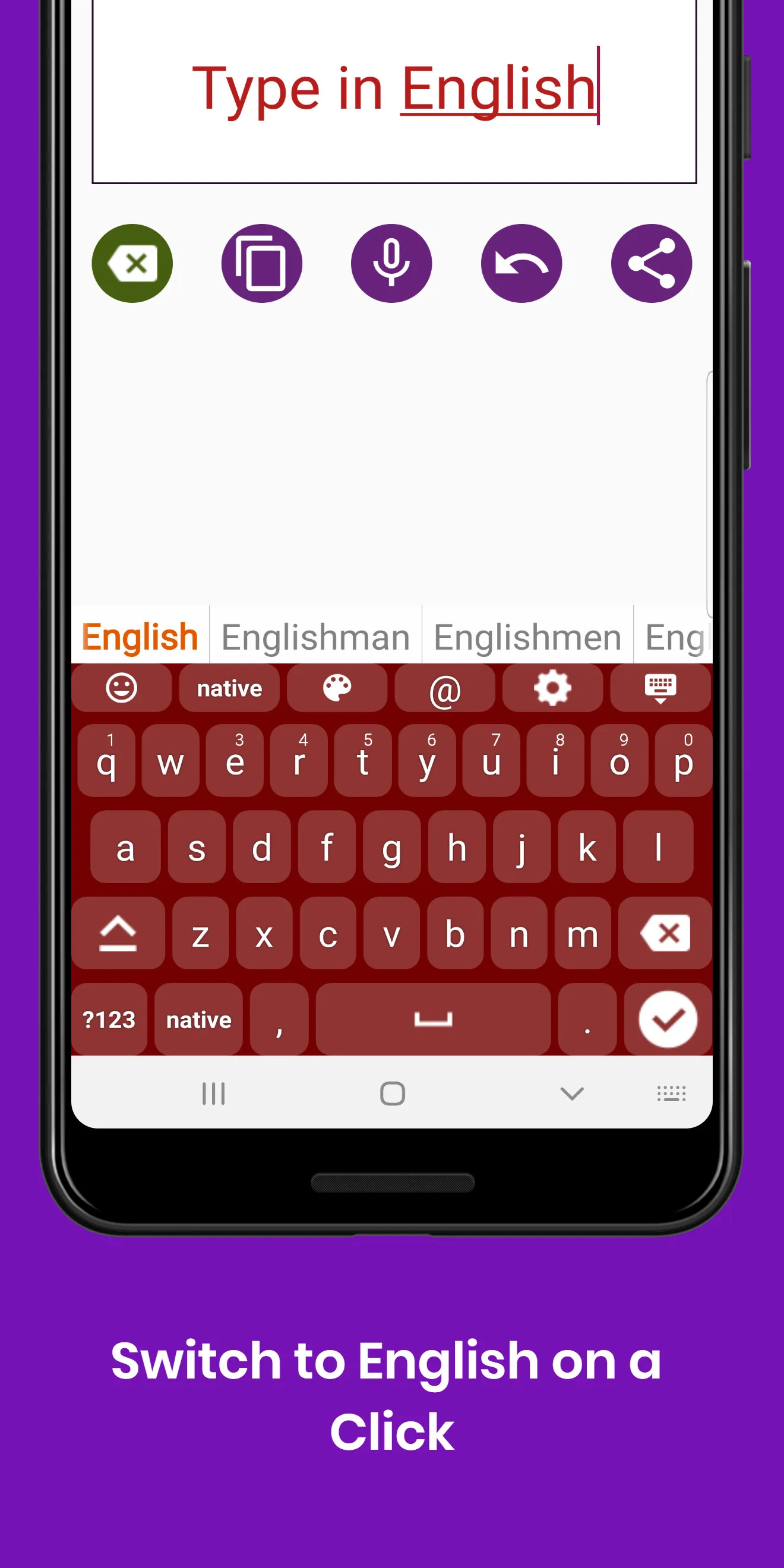 Vietnamese Keyboard by Infra | Indus Appstore | Screenshot