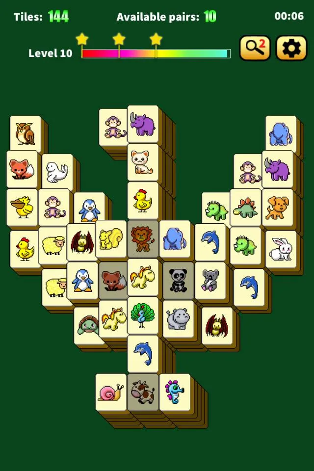 Mahjong Solitaire Animal 2 | Indus Appstore | Screenshot