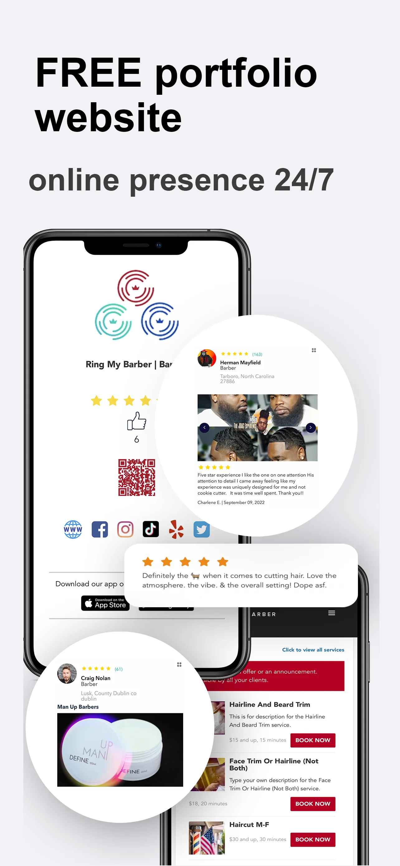 Ring My Barber: Booking App | Indus Appstore | Screenshot