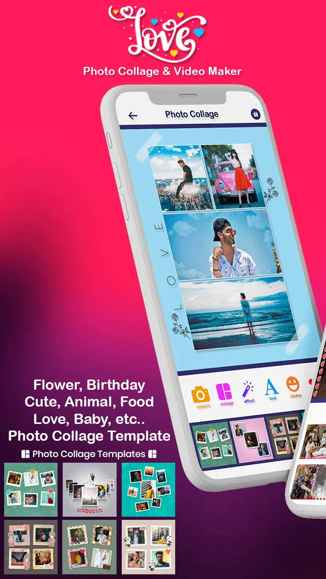 Love Photo Collage Editor | Indus Appstore | Screenshot