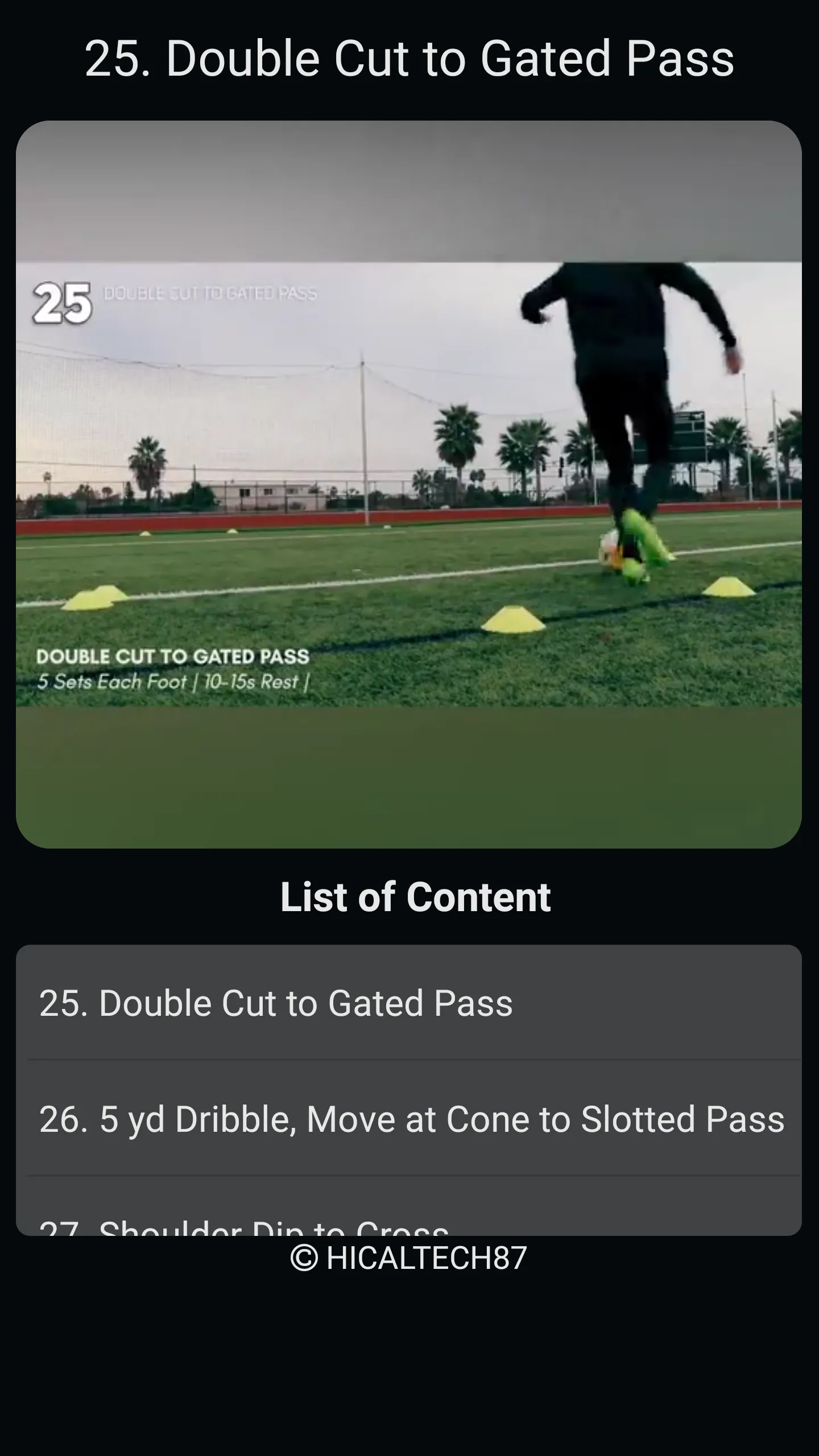 Individual Football Drills | Indus Appstore | Screenshot