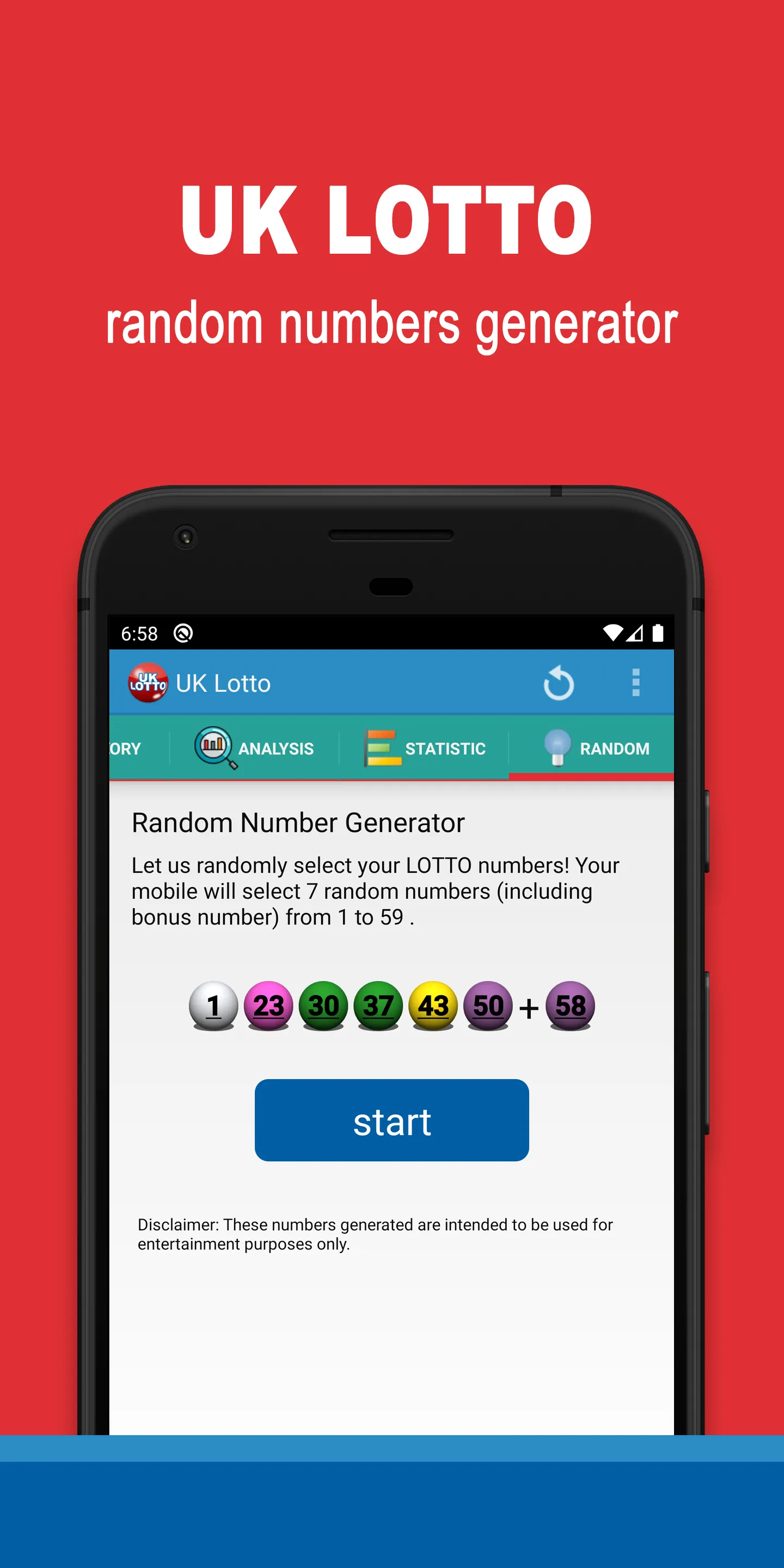 UK LOTTO | Indus Appstore | Screenshot