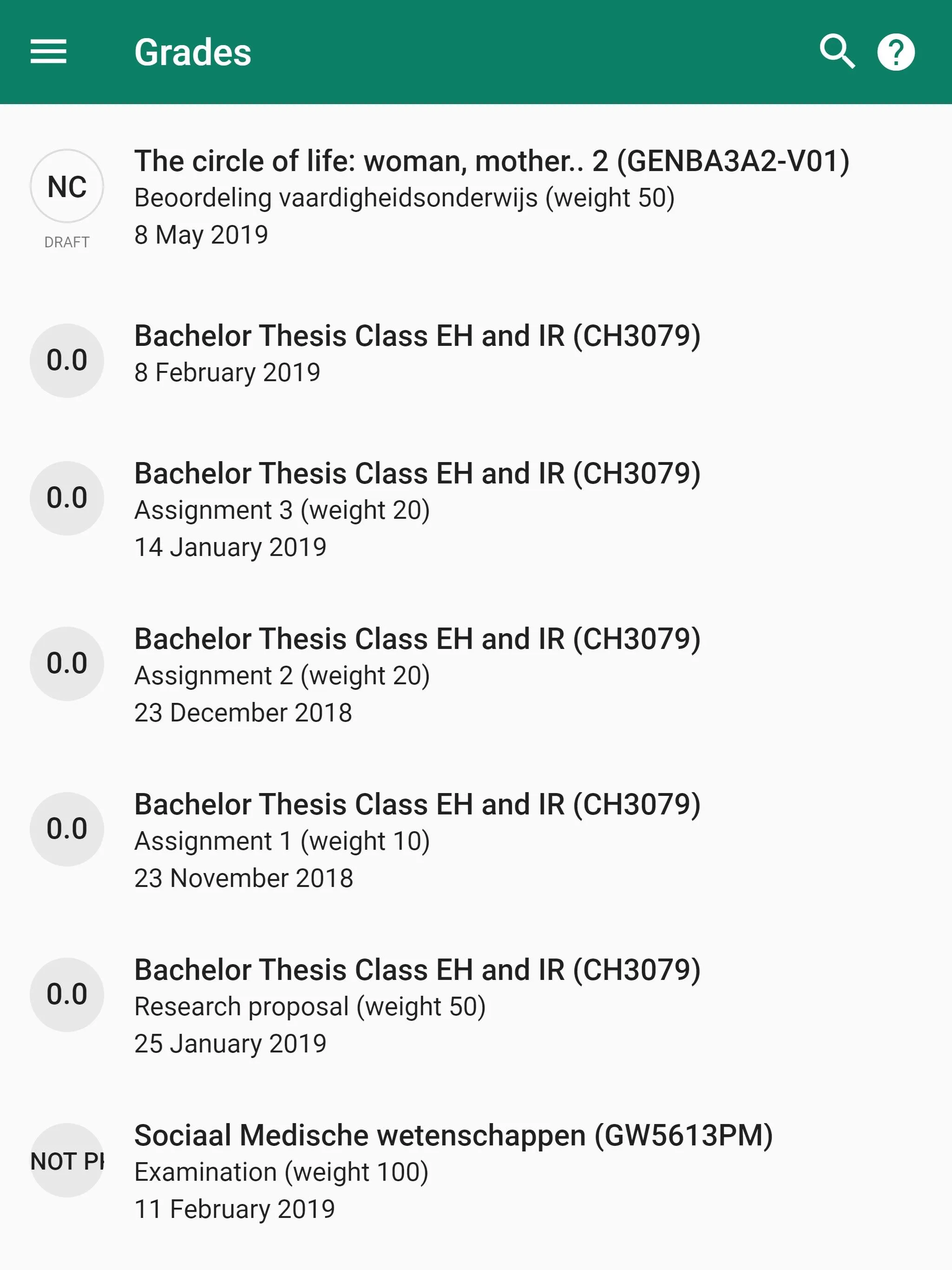 OSIRIS Erasmus University | Indus Appstore | Screenshot