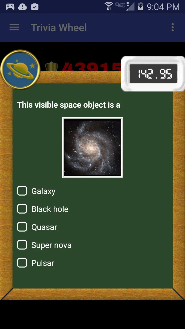 Science Trivia Wheel | Indus Appstore | Screenshot