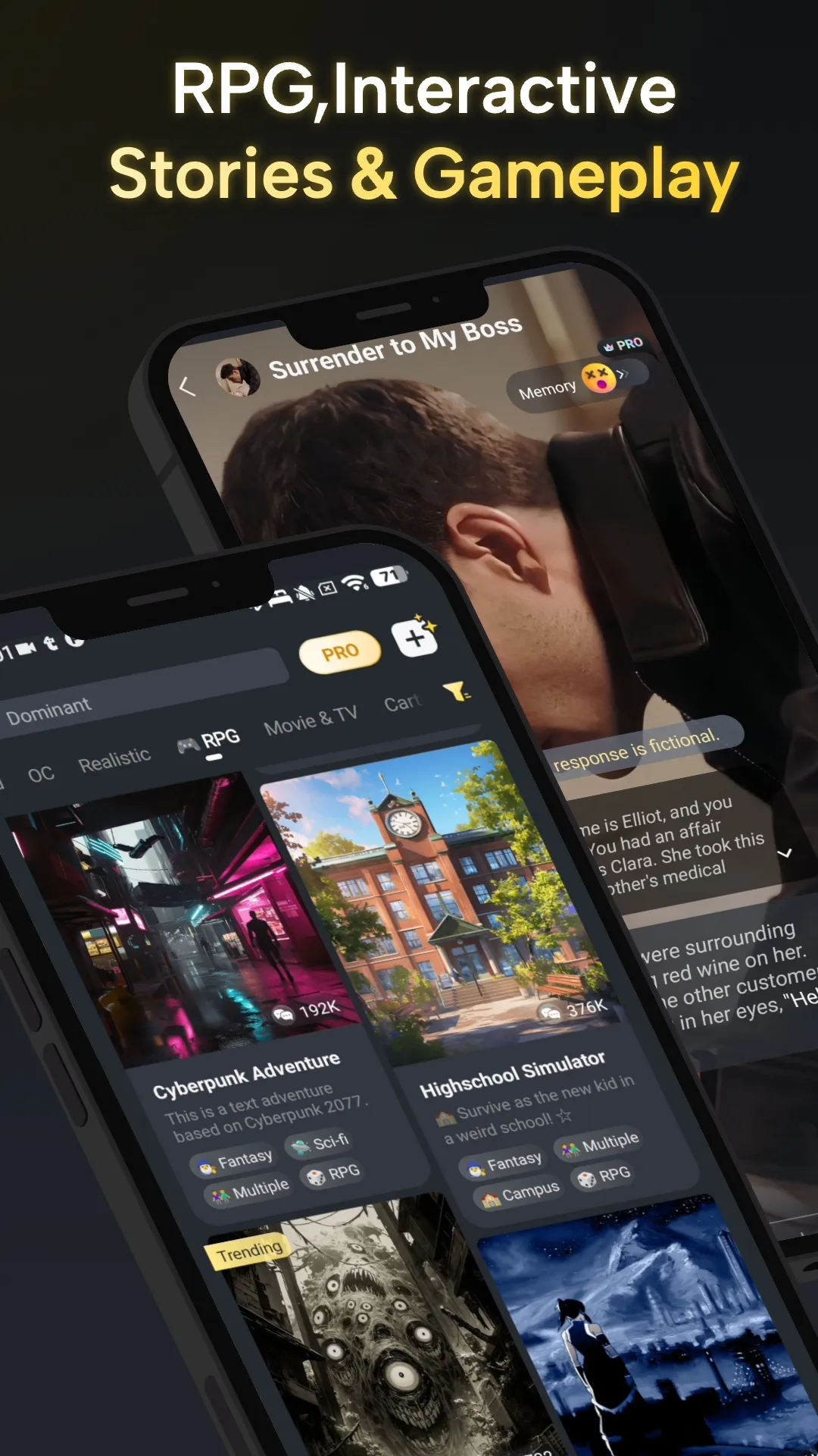 Fantasia: Character AI Chat | Indus Appstore | Screenshot