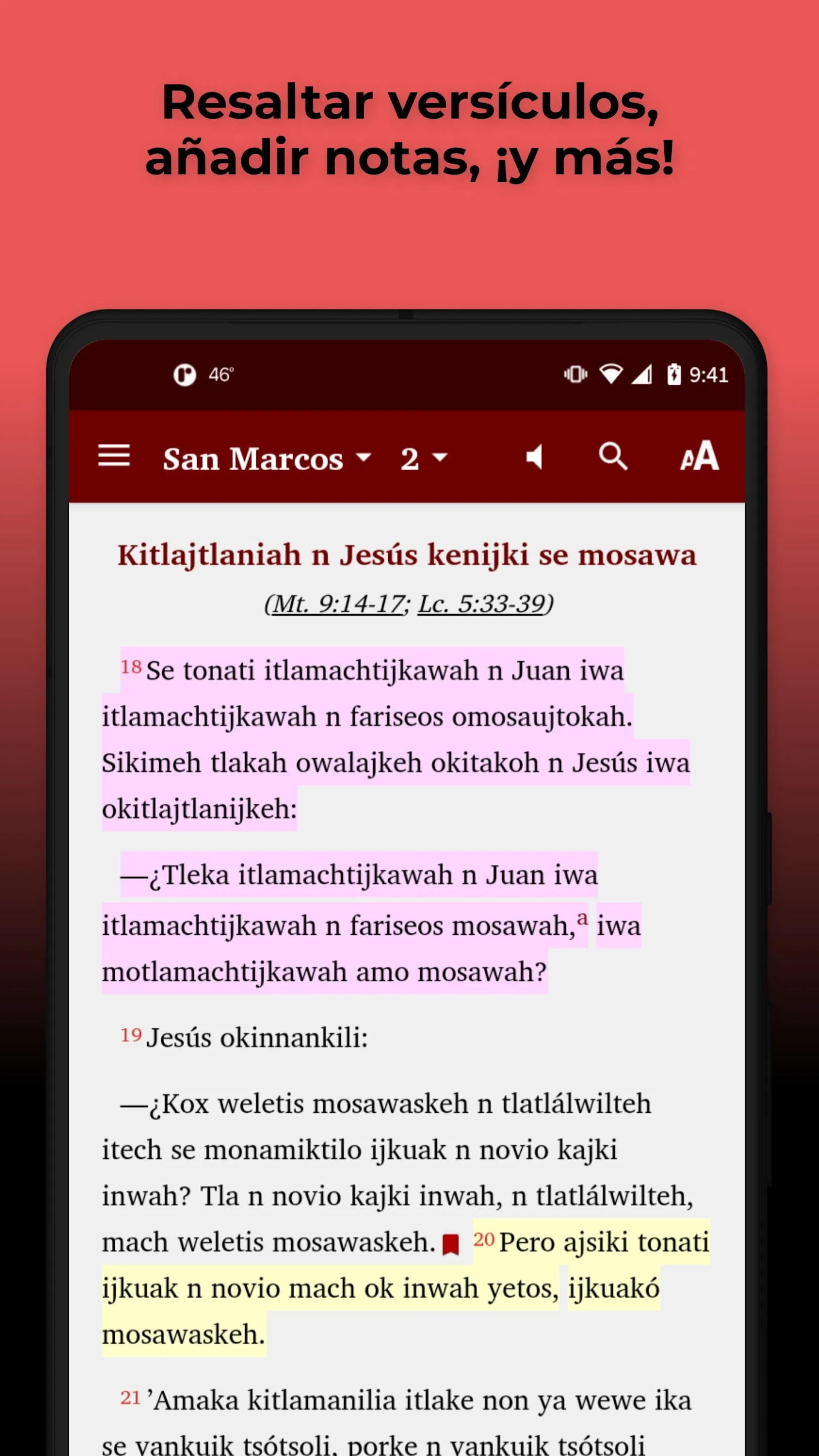 Náhuatl Tehuacán Bible | Indus Appstore | Screenshot