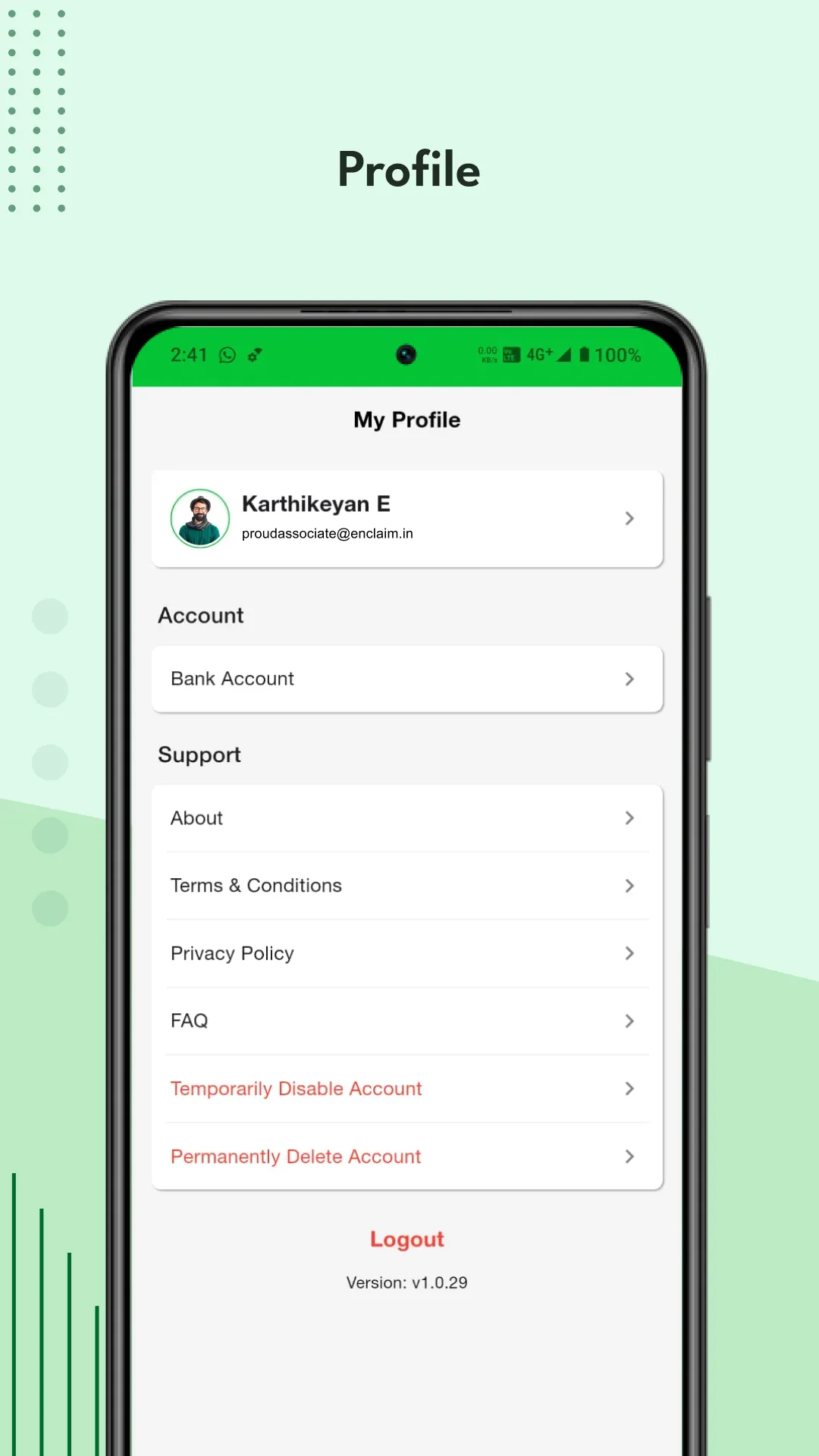 EnClaim Franchise | Indus Appstore | Screenshot