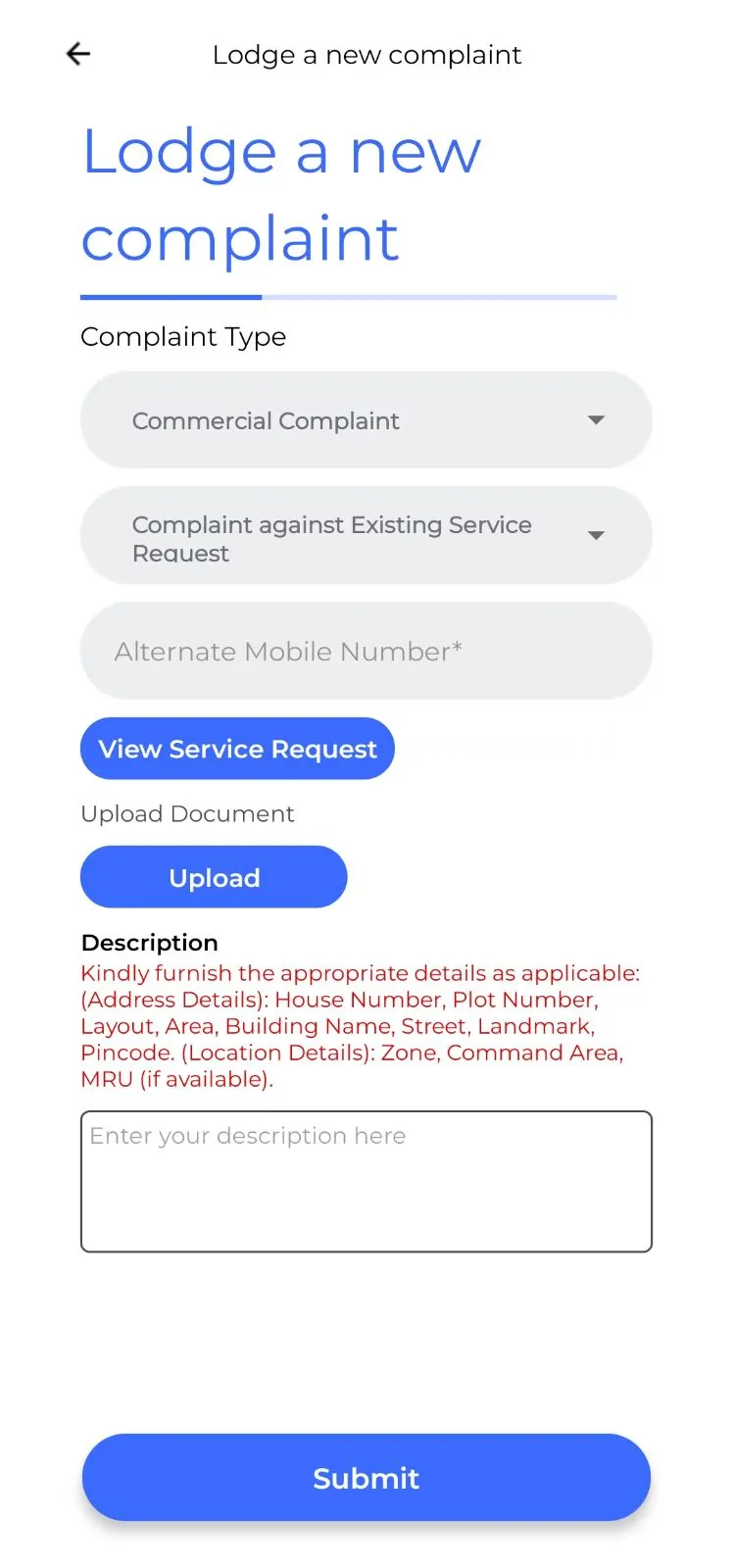 Nagpur Jal Grahak Sewa | Indus Appstore | Screenshot