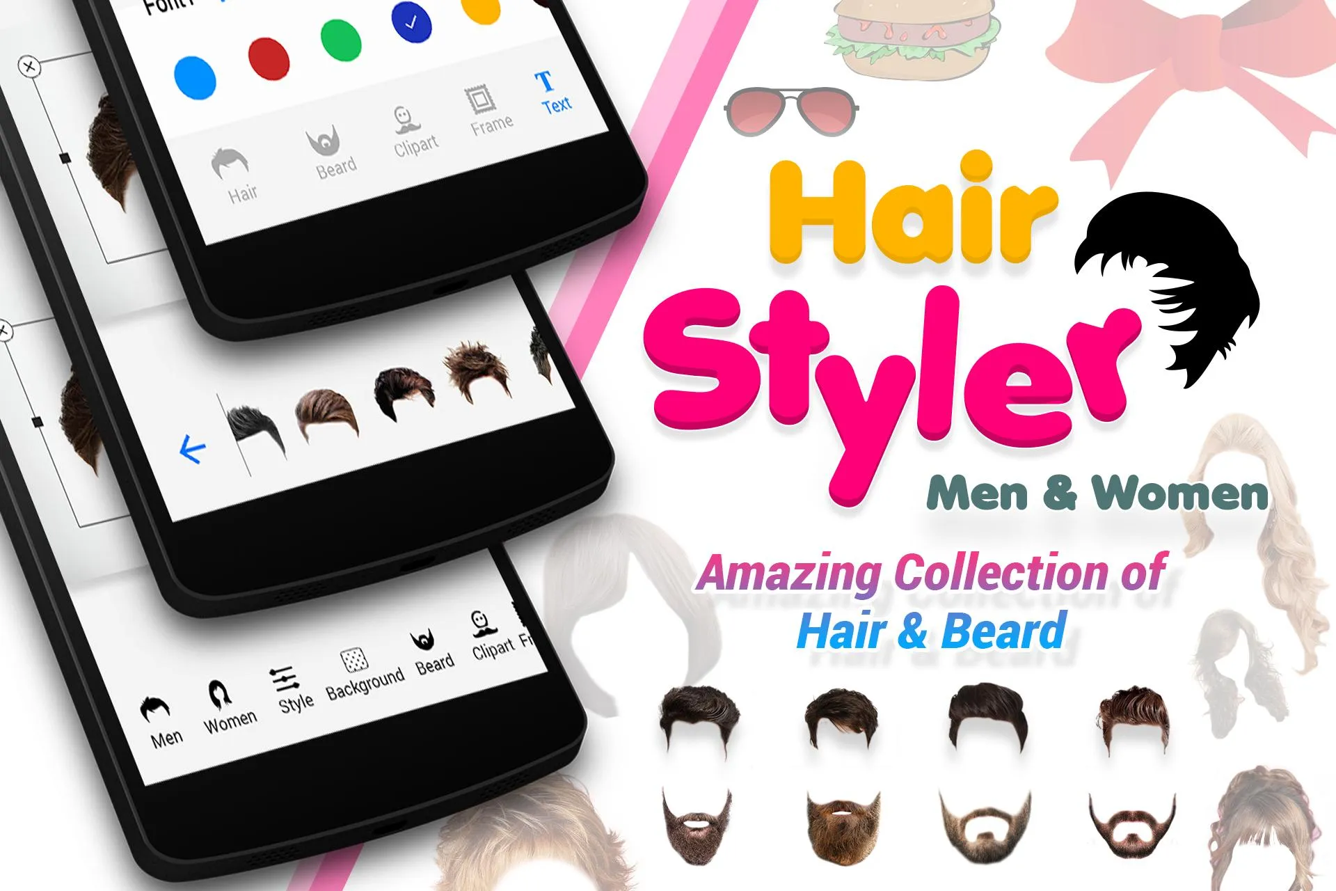 Hair Style Photo Editor | Indus Appstore | Screenshot