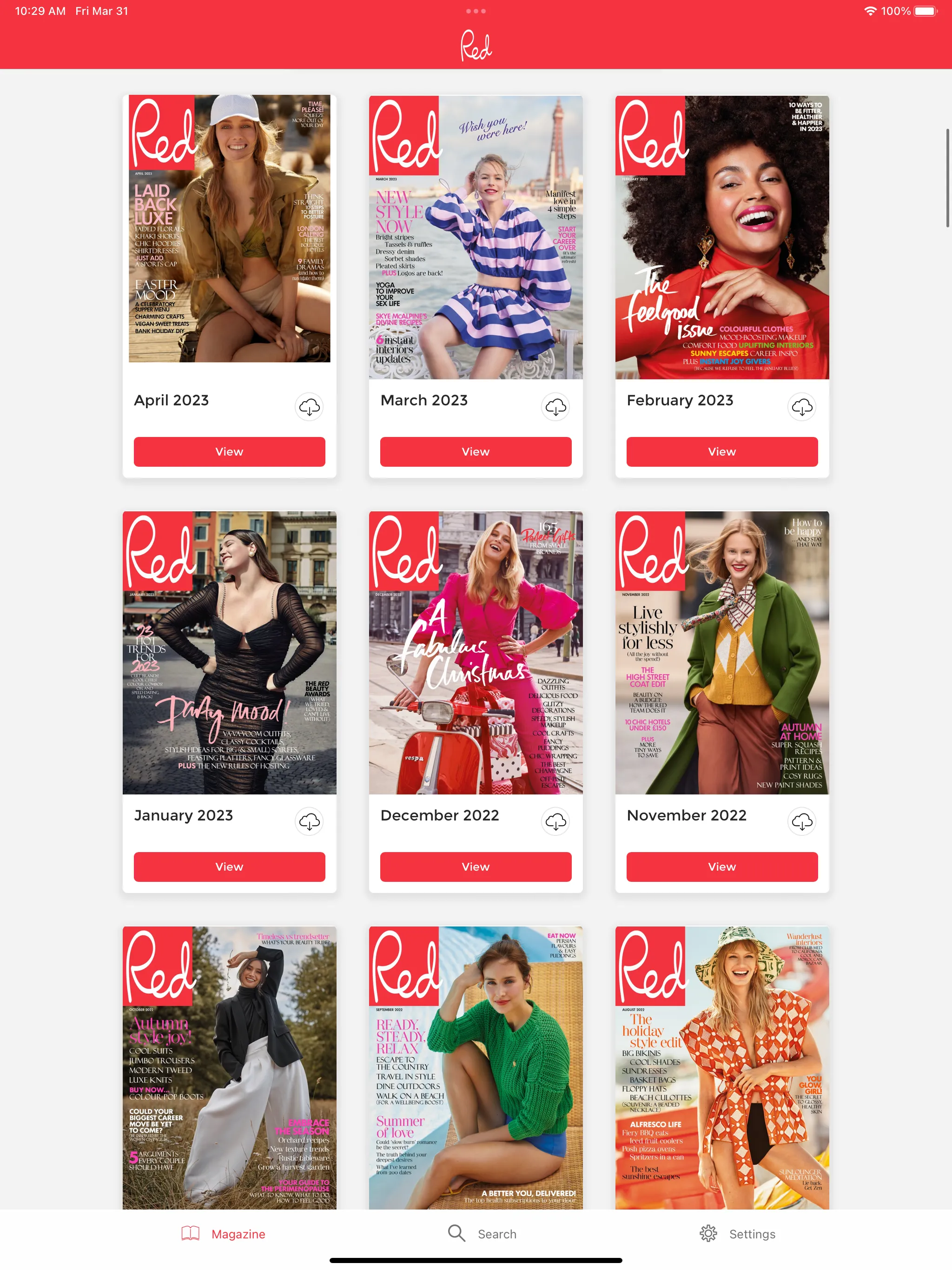 Red Magazine UK | Indus Appstore | Screenshot