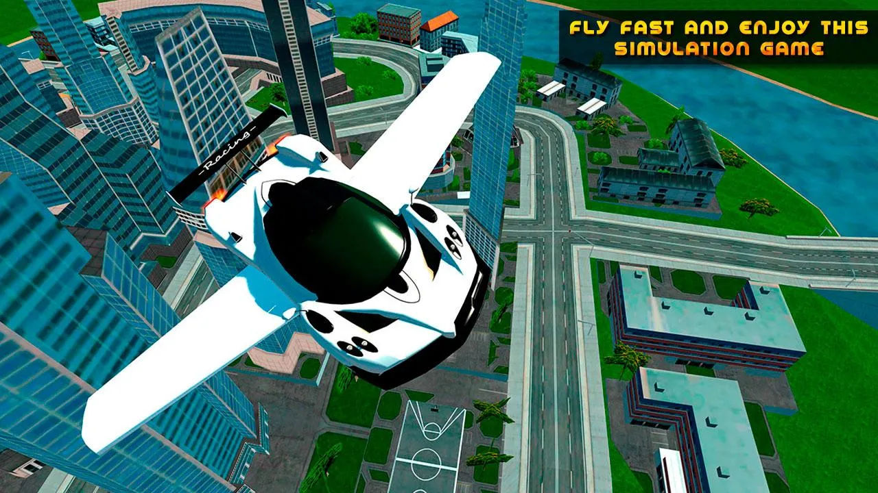 Flying Car Game driving | Indus Appstore | Screenshot