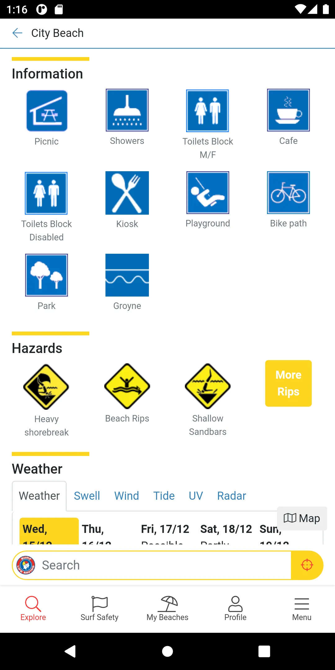 Beachsafe | Indus Appstore | Screenshot