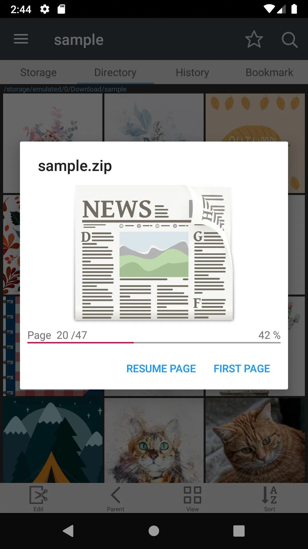 ComicScreen - PDF, ComicReader | Indus Appstore | Screenshot