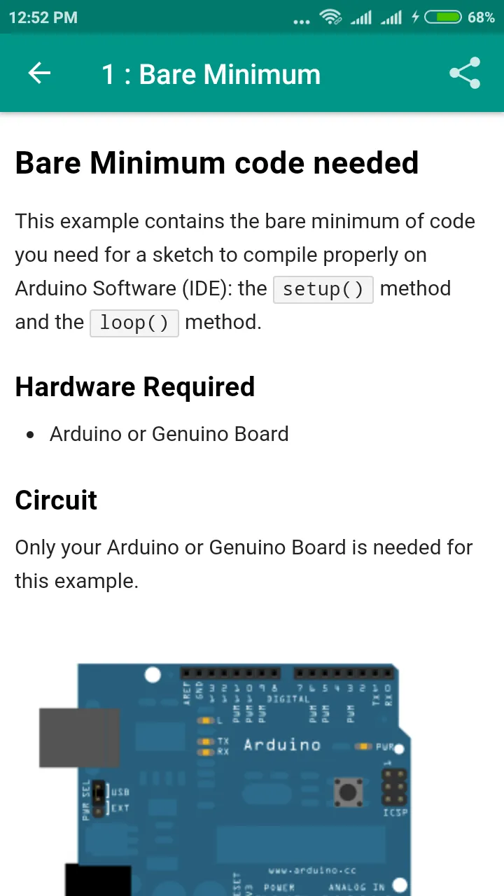 Arduino Tutorial | Indus Appstore | Screenshot