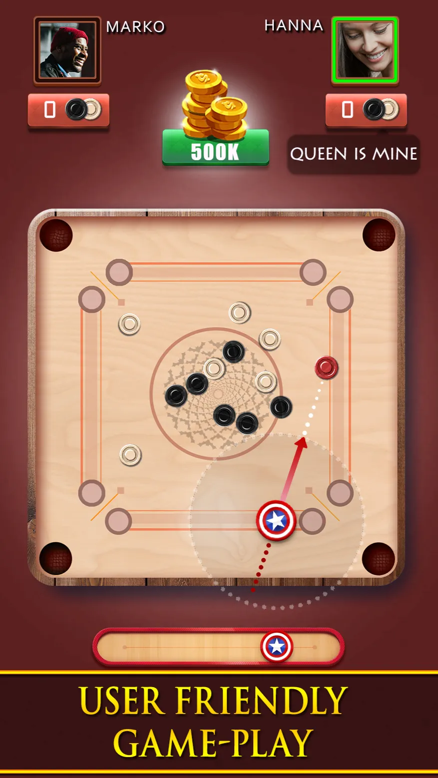 Carrom Royal : Disc Pool | Indus Appstore | Screenshot