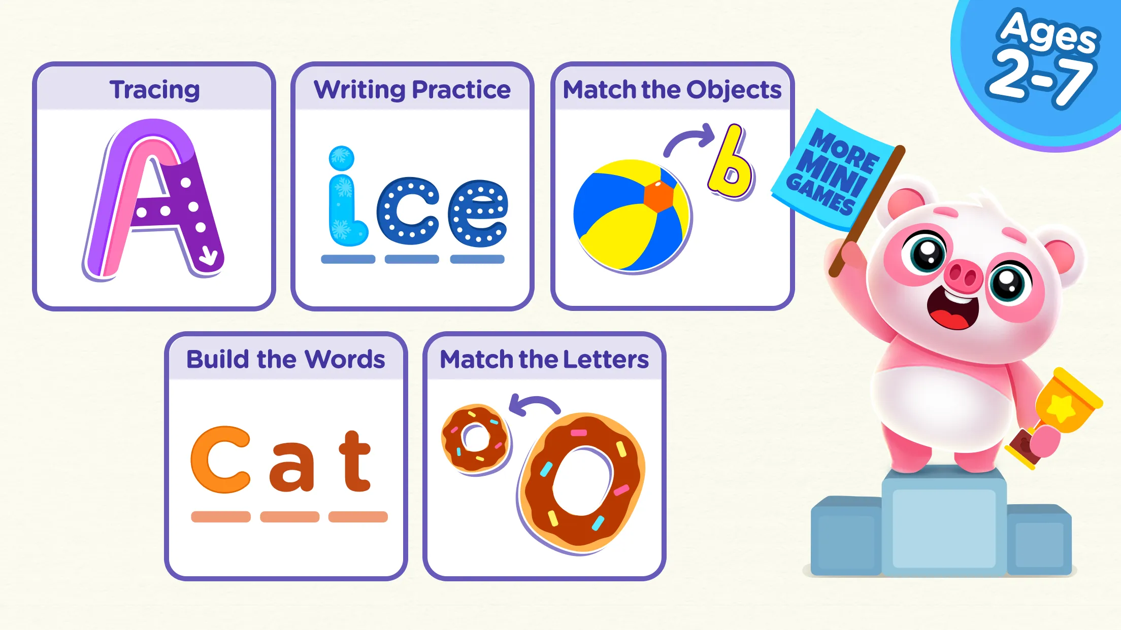 ABC Games: Tracing & phonics | Indus Appstore | Screenshot