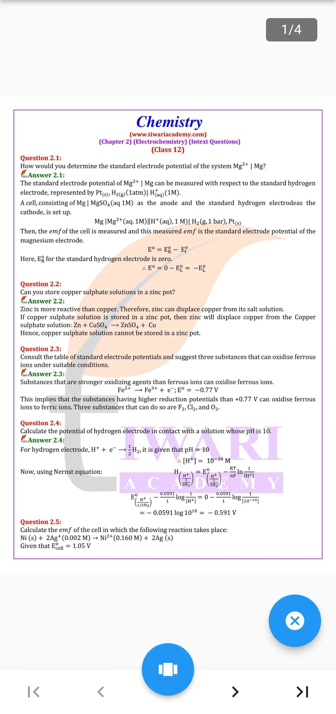 Class 12 Chemistry for 2023-24 | Indus Appstore | Screenshot