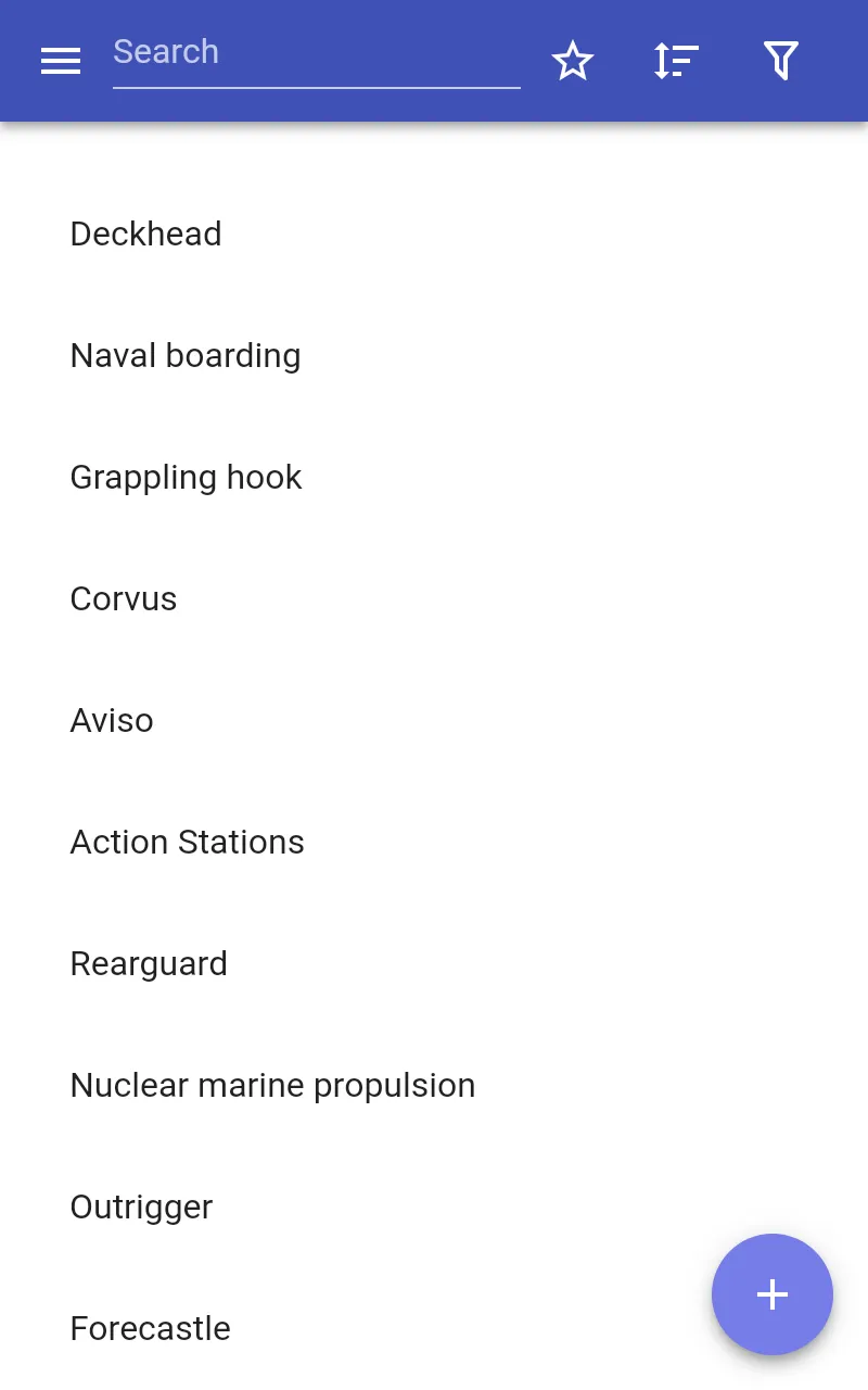 Marine Terms | Indus Appstore | Screenshot