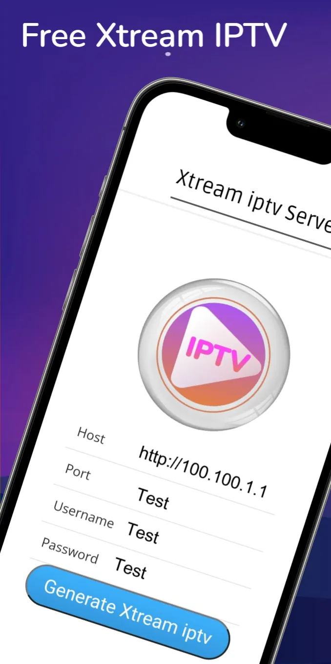 Xtream Generator IPTV Ikra | Indus Appstore | Screenshot