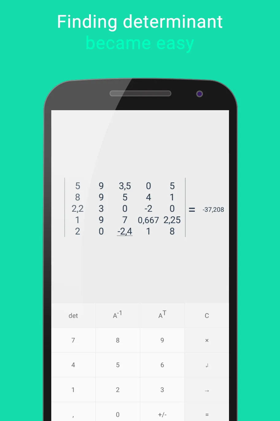 [ Matrix Calculator ] | Indus Appstore | Screenshot